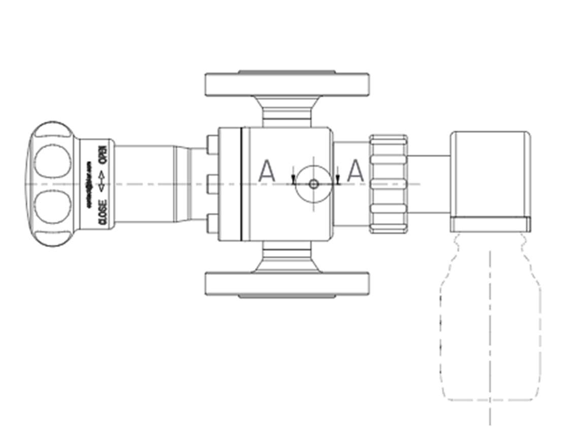 Elbow adapter diagram