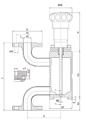 Inline Sample Vertical DWG