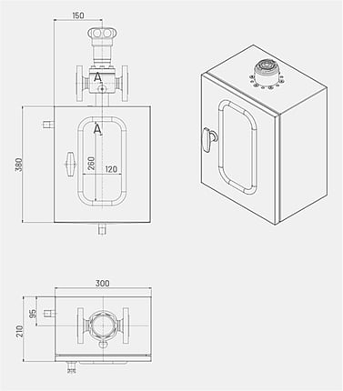 Safety cabinet diagram