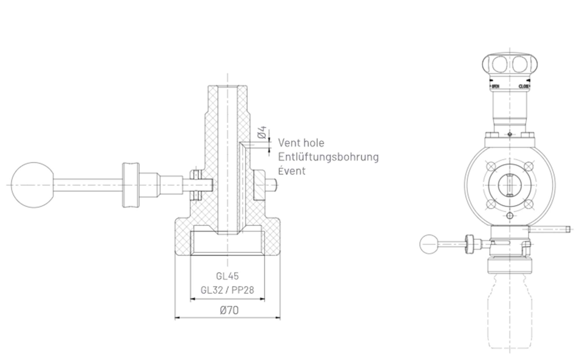 FAY Adapter diagram two parts