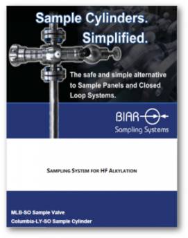 A BIAR Sampling System Brochure for HF Alkylation