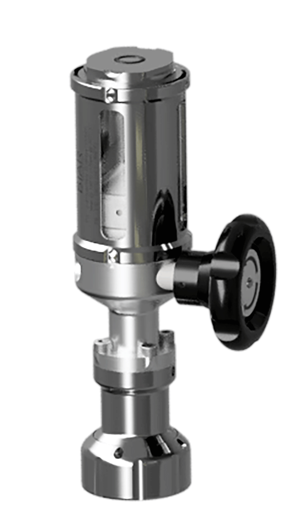 Sample cylinder with piston-injector Sample cylinder with piston-injector
