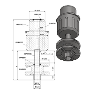 Tube Adapter with diagram